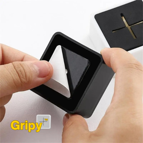 Gripy Towel Holder | No-Drill, Self-Adhesive Organizer for Modern Homes